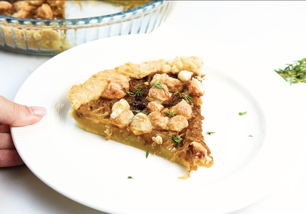 Caramelized Onion and Goat Cheese Tart-photo